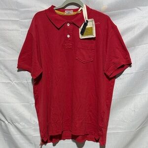 Vintage 1946 Mens Stretch Pique Polo NWT